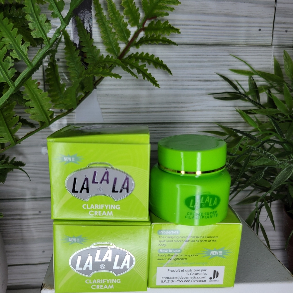 X 3 lalala fast action  face creme.